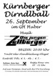 Plakat Dirndlball 2009