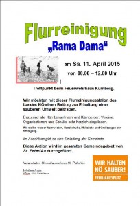 Flurreinigung 2015